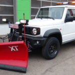 THE BOSS 200cm V-Pflug an neuem SUZUKI Jimny